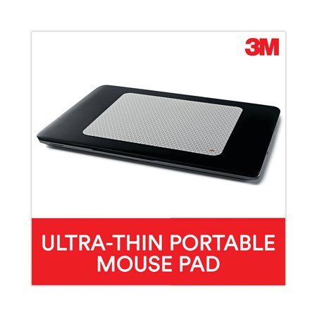 3M Precise Mouse Pad, Nonskid Repositionable Adhesive Back, 8.5x7 MP200PS